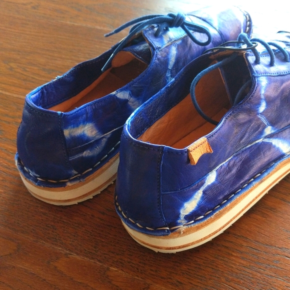 NWOT CAMPER Lace Up Leather Shoes - Picture 12 of 13